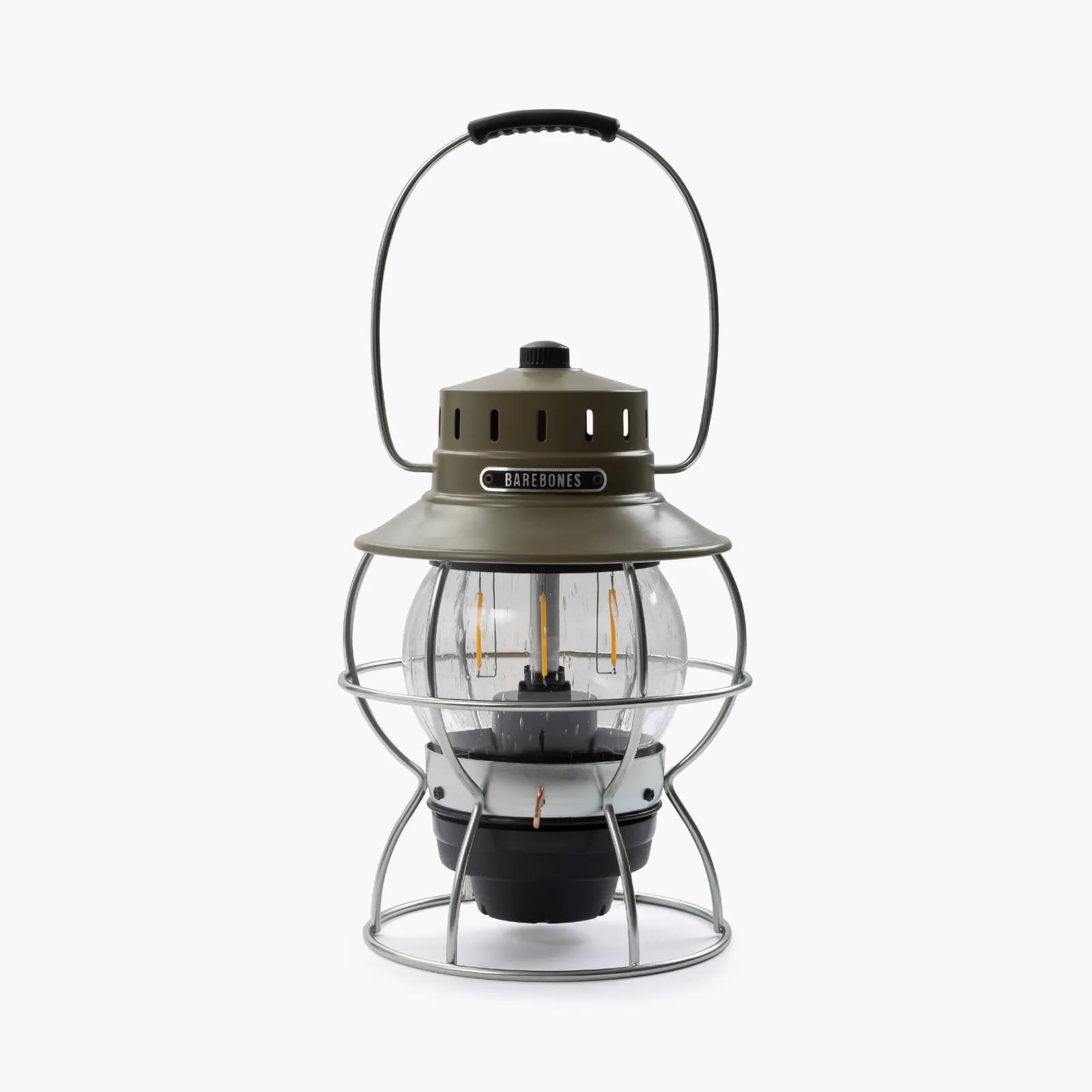 Railroad Lantern - Olive Drab — Barebones