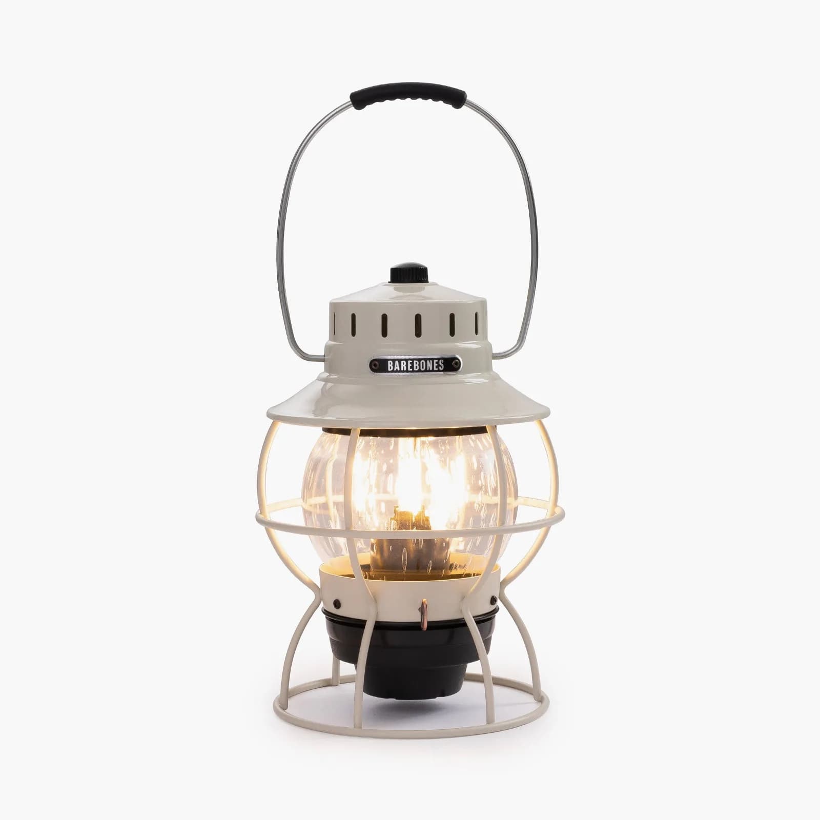 Railroad Lantern - Vintage White — Barebones
