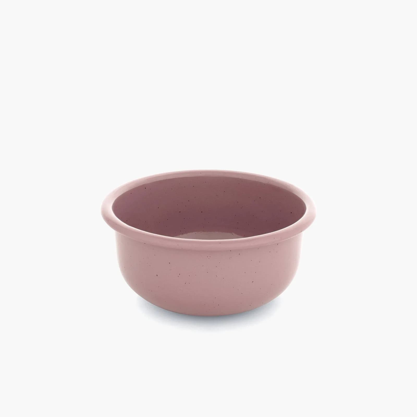 Rolled Enamelware Side Bowl Set - Dusty Rose — Barebones