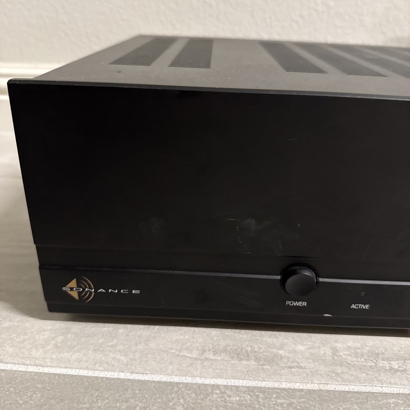 Sonance SONAMP 2120T Power Amplifier Tested Black Stereo L/R RCA 120 W - Image 2