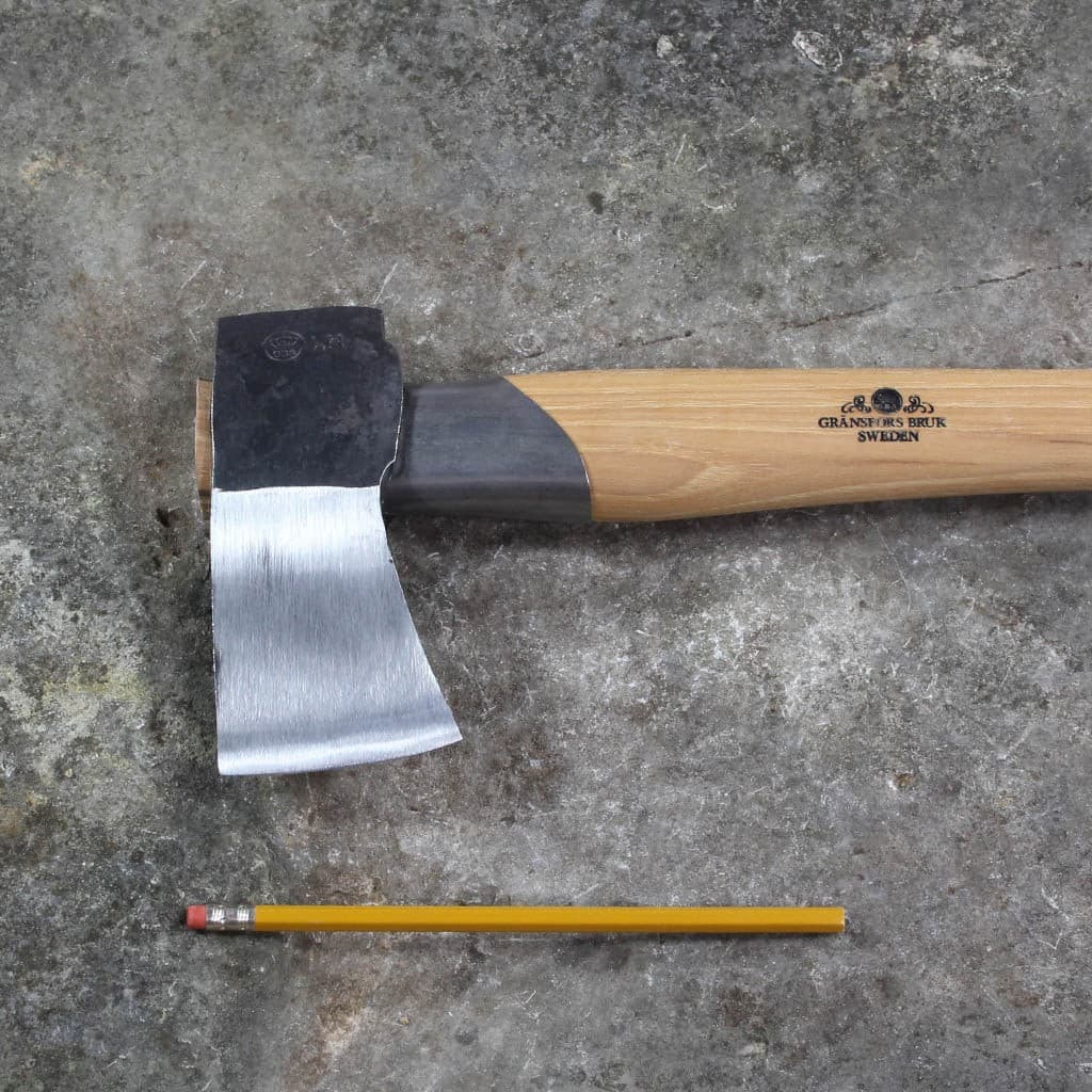 Gränsfors Bruk Small Splitting Axe Hand-Forged Hickory Handle Swedish NEW - Image 4