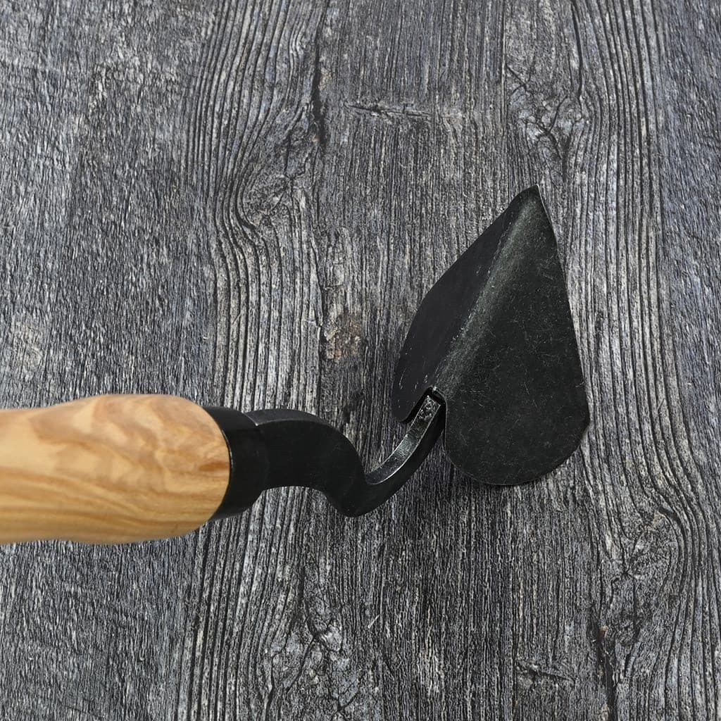 DeWit Drop Grip Hand Plow Garden Hoe Boron Steel Ash Handle Hand-Forged NEW - Image 3