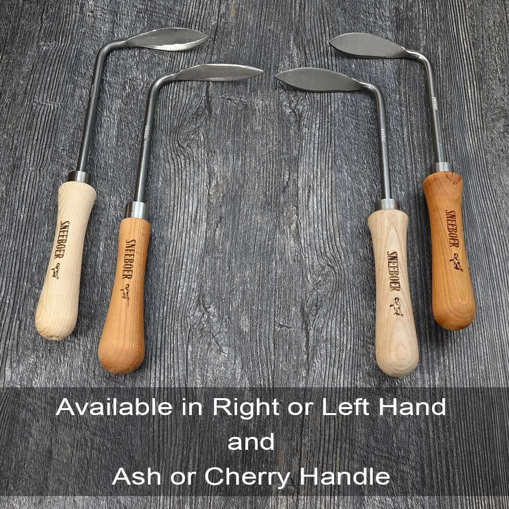 Sneeboer Cape Cod Weeder Stainless Steel Hand-Forged Ash - Left Hand Weeding NEW - Image 3