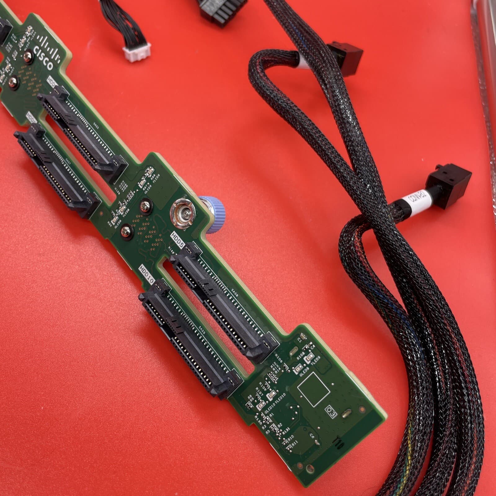 Cisco UCS C220 M5 Server 10 Bay Backplane with Cable Kit 15594-2 1U 1+0 C-Series - Image 5