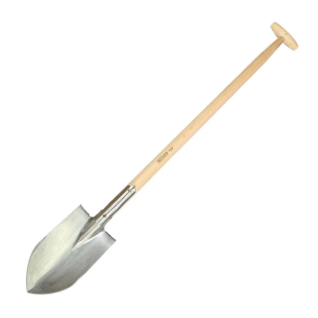 Sneeboer Garden Spade Tapered T Handle 45 Inches NEW