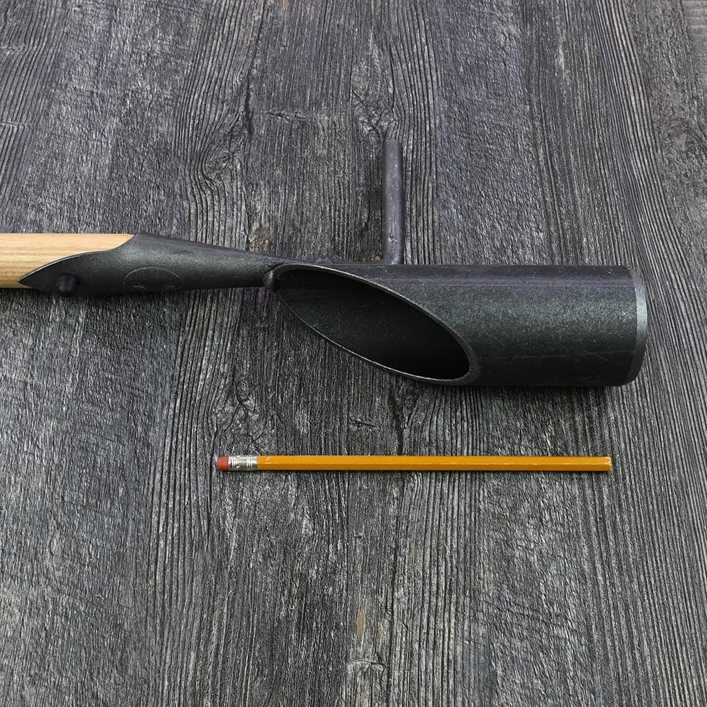 DeWit Long Bulb Planter Boron Steel Ash Handle Hand-Forged Dutch NEW - Image 4