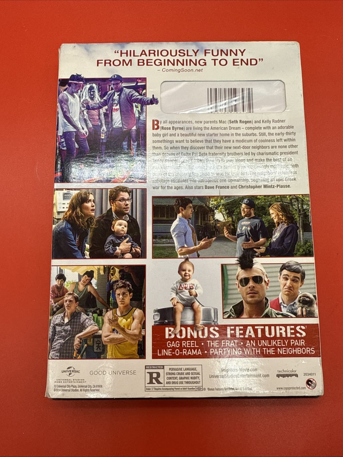 Neighbors (DVD, 2014) - Brand New Sealed Comedy-Contemporary Nicholas Stoller - Image 5