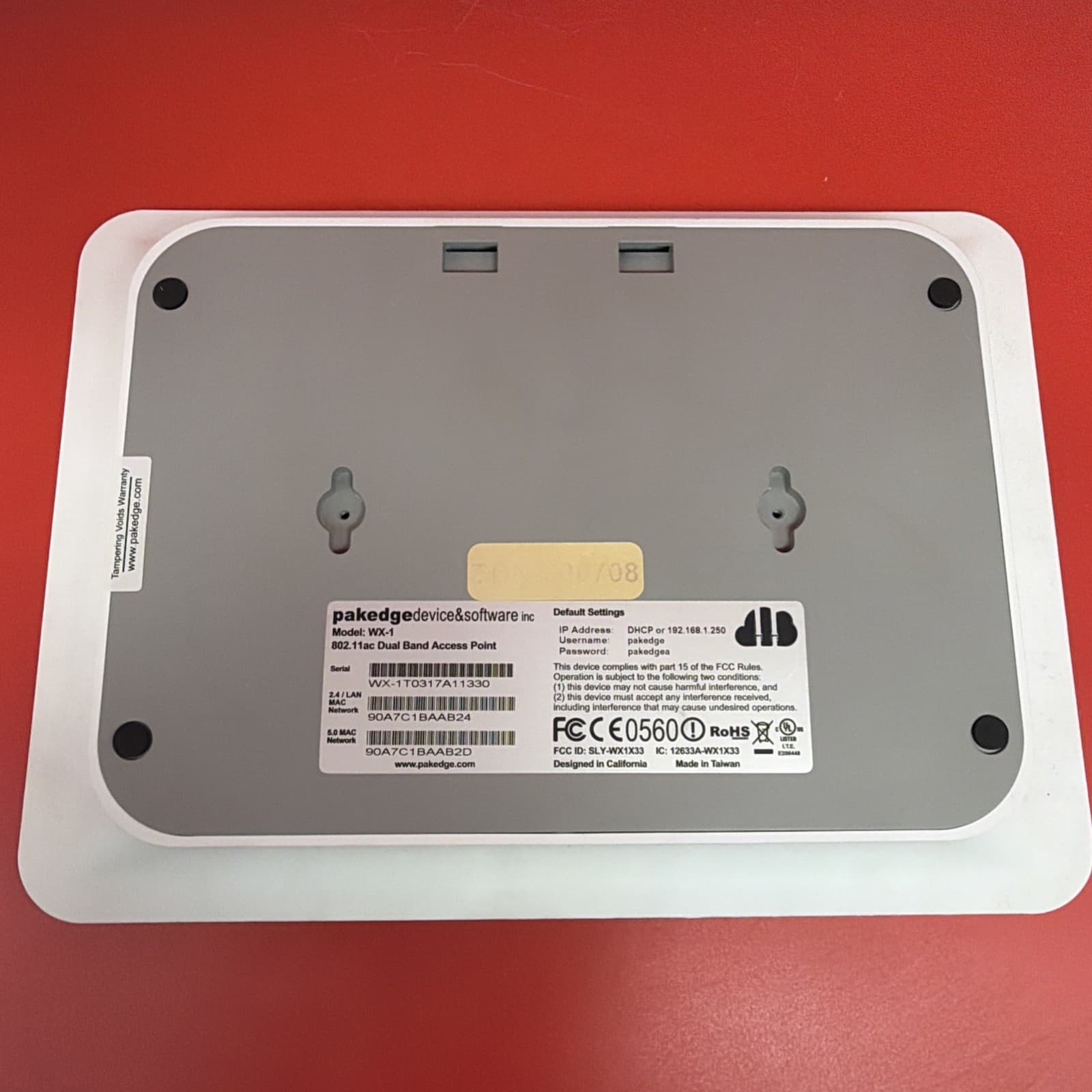 Pakedge WX-1 Wireless WiFi PoE Small-Business Access Point 802.11ac - Image 5