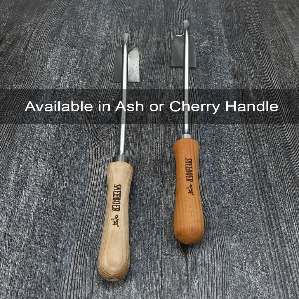 Sneeboer Narrow Hand Hoe Stainless Steel Hand-Forged Cherry Dutch NEW - Image 2