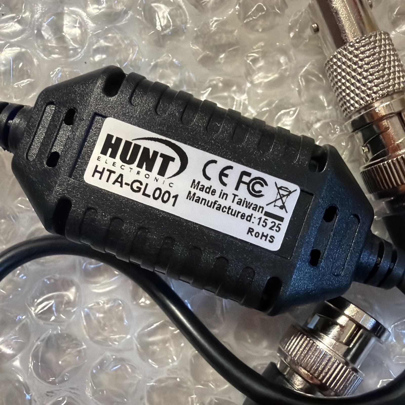 Hunt Electronics HTA-GL001 Video Ground Loop Isolator - Image 2