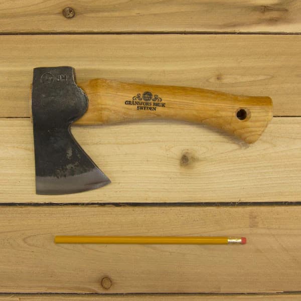 Gränsfors Bruk Hand Hatchet Axe GFB-413 Swedish Hand-Forged Hickory Kindling NEW - Image 9