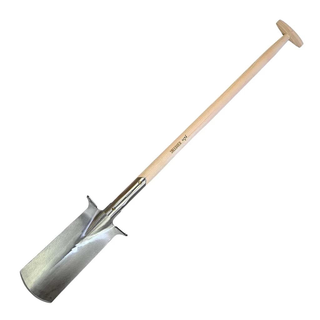 Sneeboer Narrow Garden Spade Stainless Steel Hand-Forged 50 inch Digging NEW