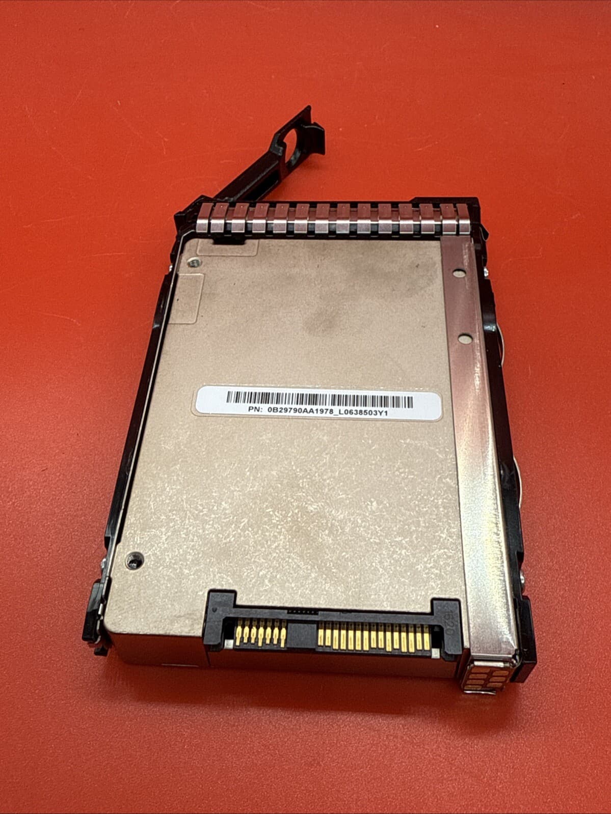 HP 200GB SAS12 2.5" SSD 779164-B21 780430-001 MO0200JEFNV in HPe Tray White - Image 5