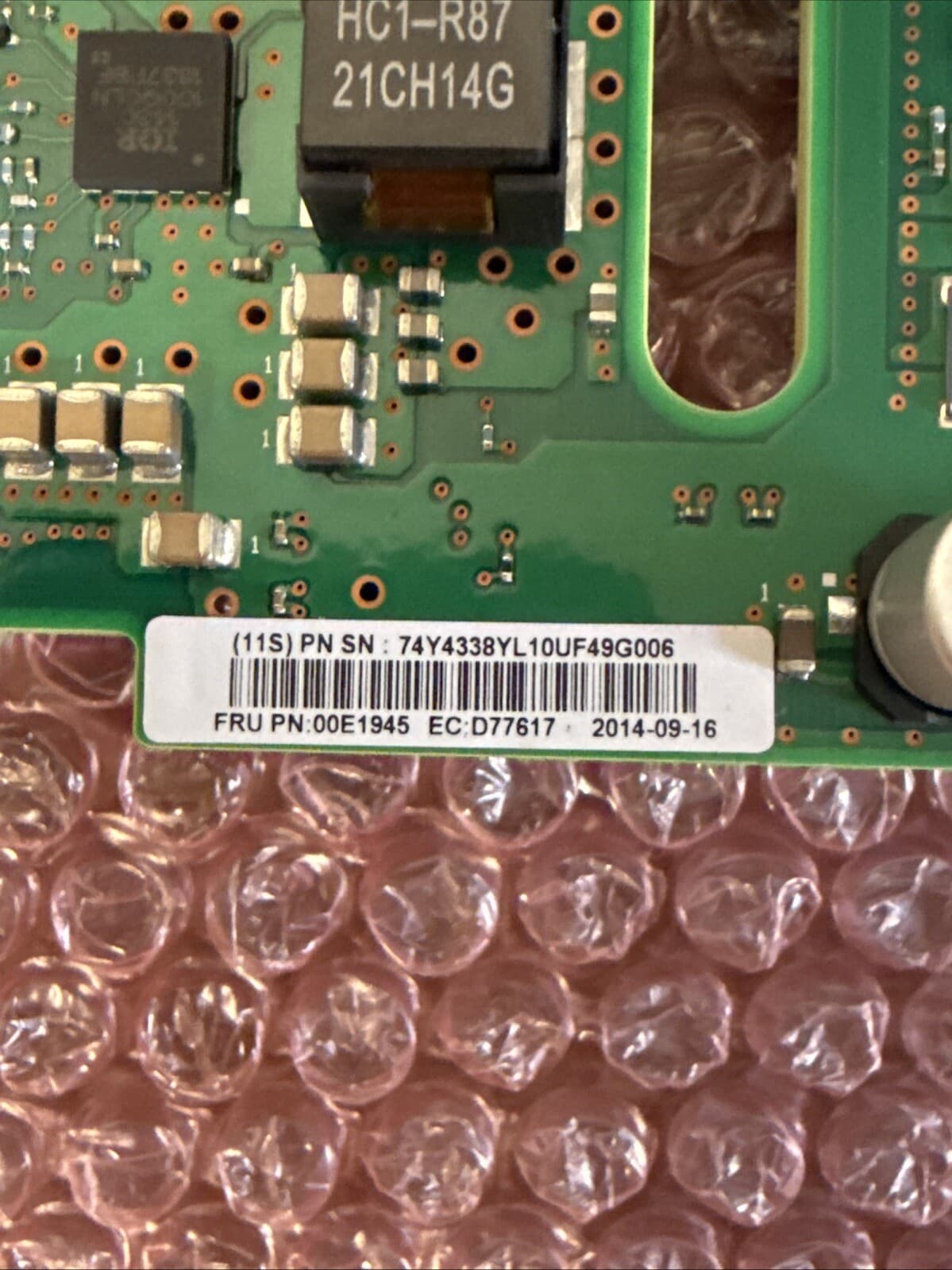 IBM Feature 2B09 00E1945 D77617 01DH345 74Y4338 12 Bay 2.5” Backplane 8286-42A - Image 10