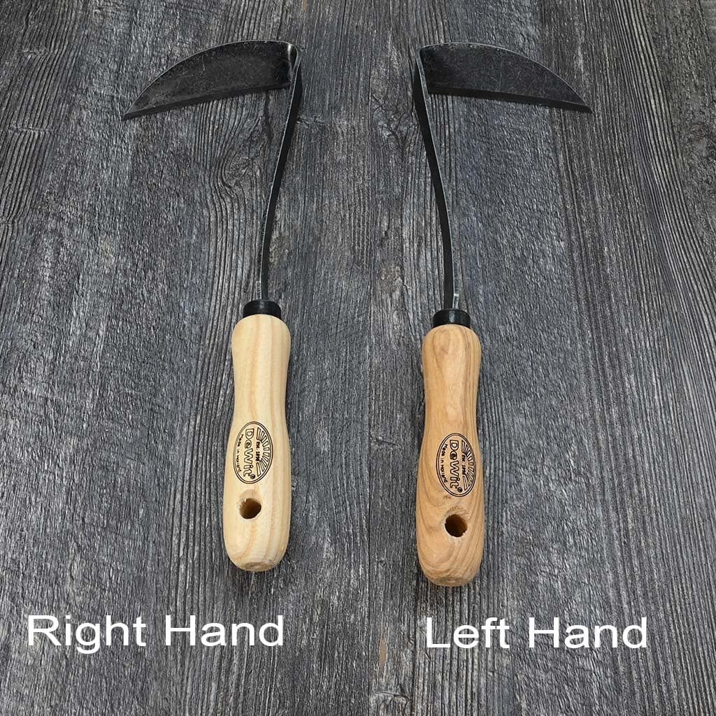 DeWit Japanese Hand Hoe Boron Steel Ash Handle Hand-Forged Left Hand Dutch NEW - Image 2