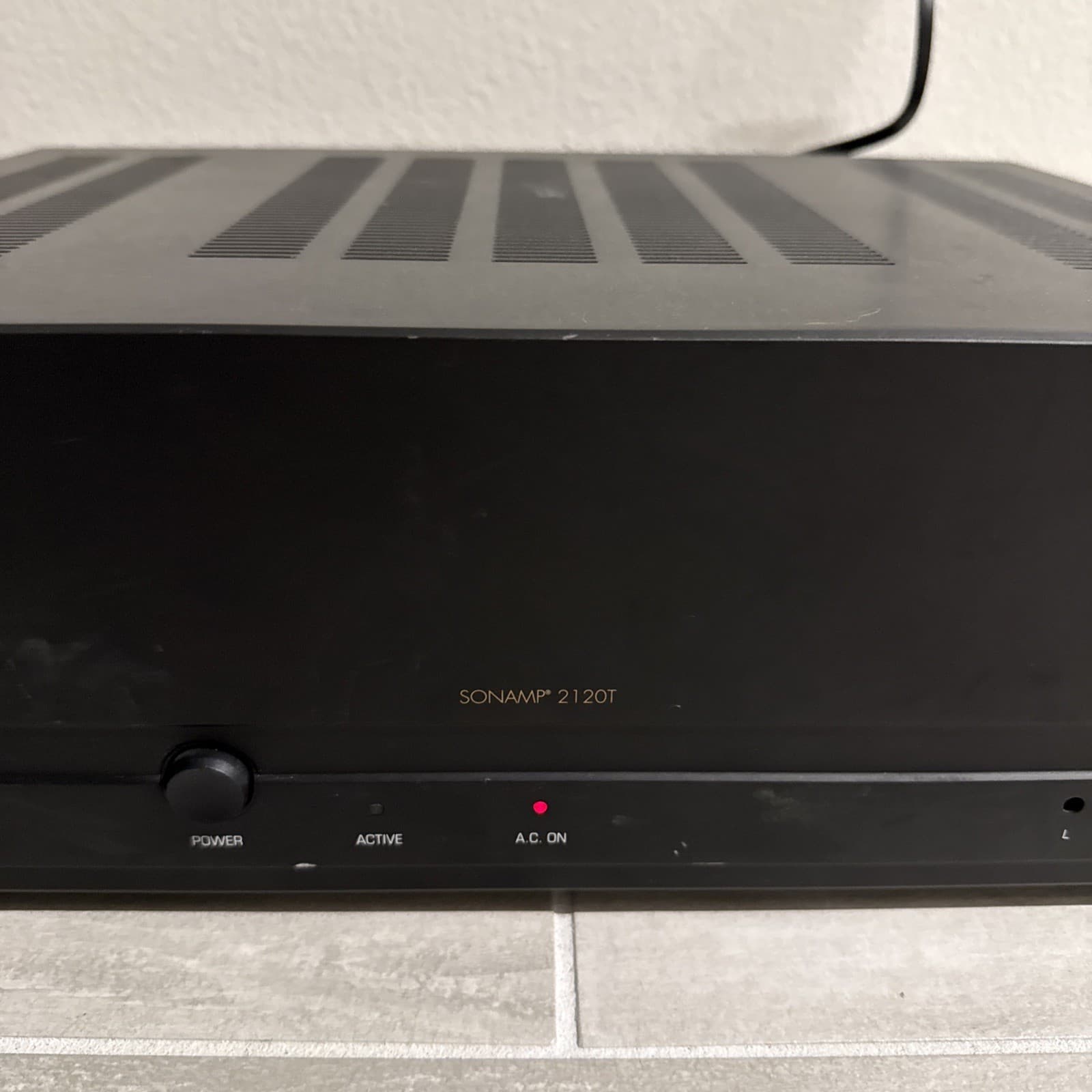 Sonance SONAMP 2120T Power Amplifier Tested Black Stereo L/R RCA 120 W - Image 3