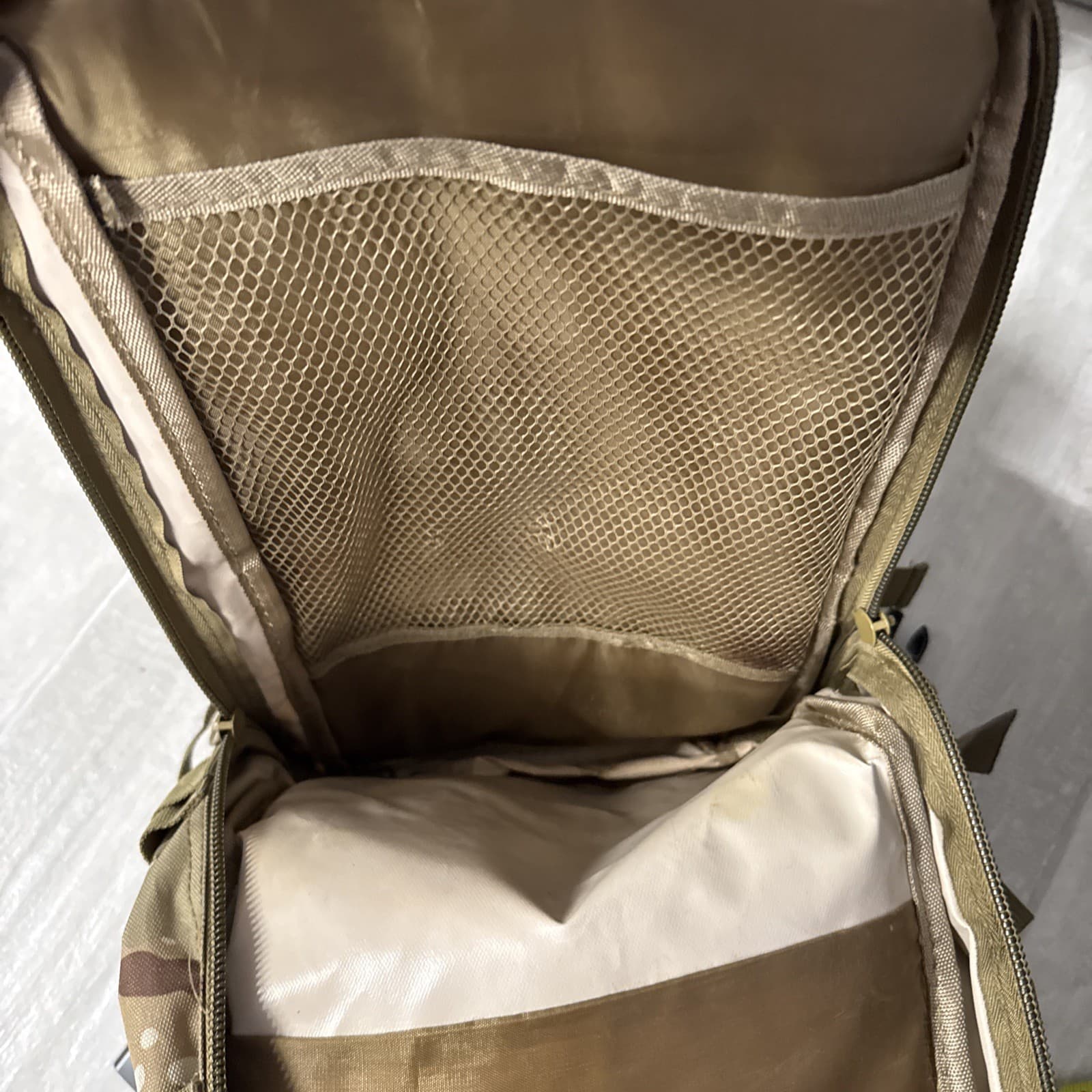 Camp Gear Camo Small Backpack Molle Adjustable Clean Backpacking - Image 6