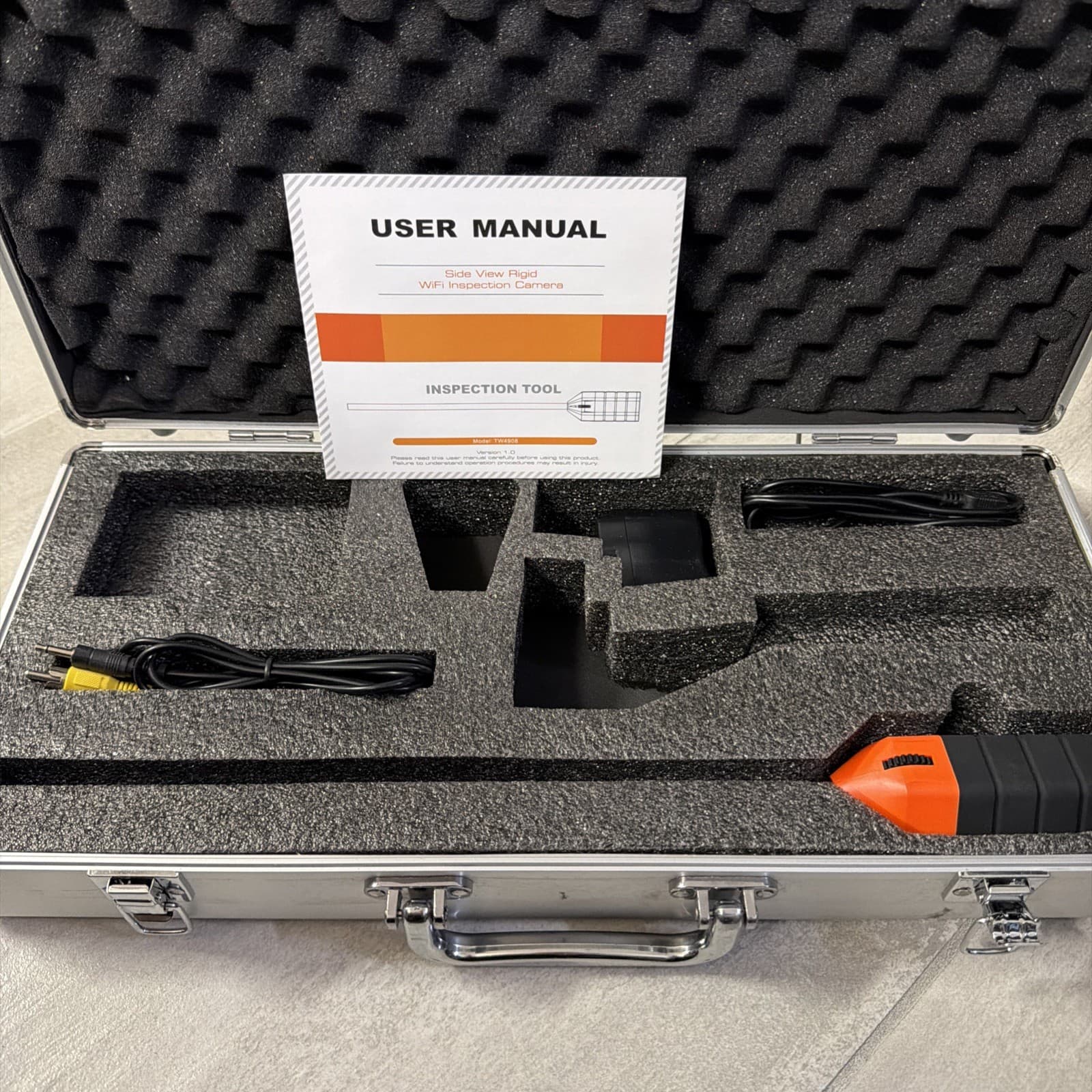 TW4908 WiFi Inspection Tool Camera Rigid Digital Inspection Camera
