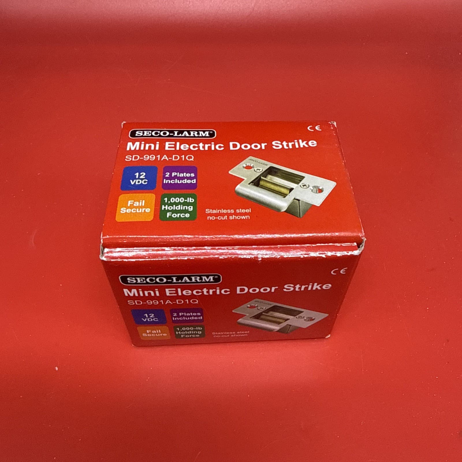 Seco-alarm SD-991A-D1Q Mini Electric Door Strike SECO-LARM Stainless Steel - Image 6