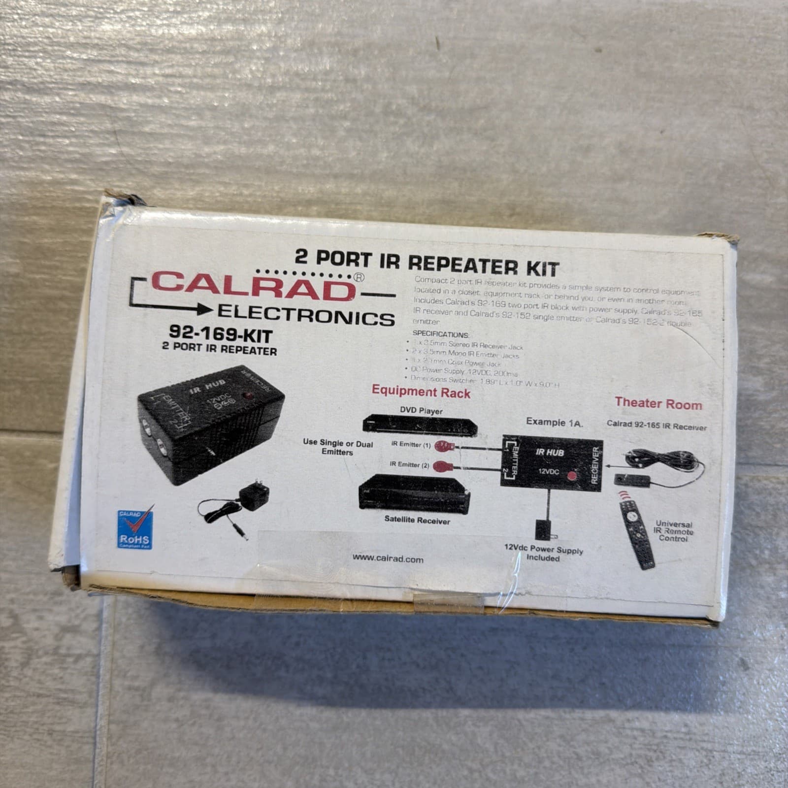 CALRAD 92-169-KIT 2 Port IR Repeater - Image 7