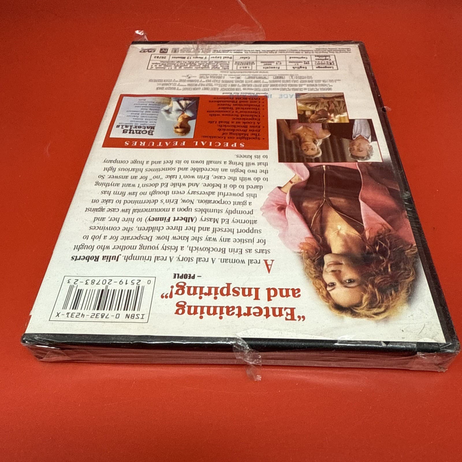 Erin Brockovich (DVD, 2000) Julia Roberts - Brand New Sealed - Image 3