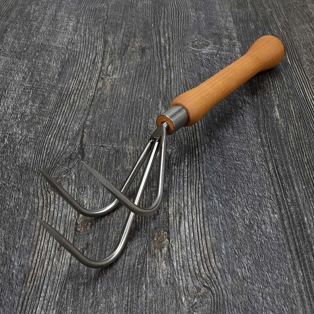 Sneeboer Hand Garden Cultivator - Bulb Handle Hand Weeder Stainless Steel NEW - Image 3