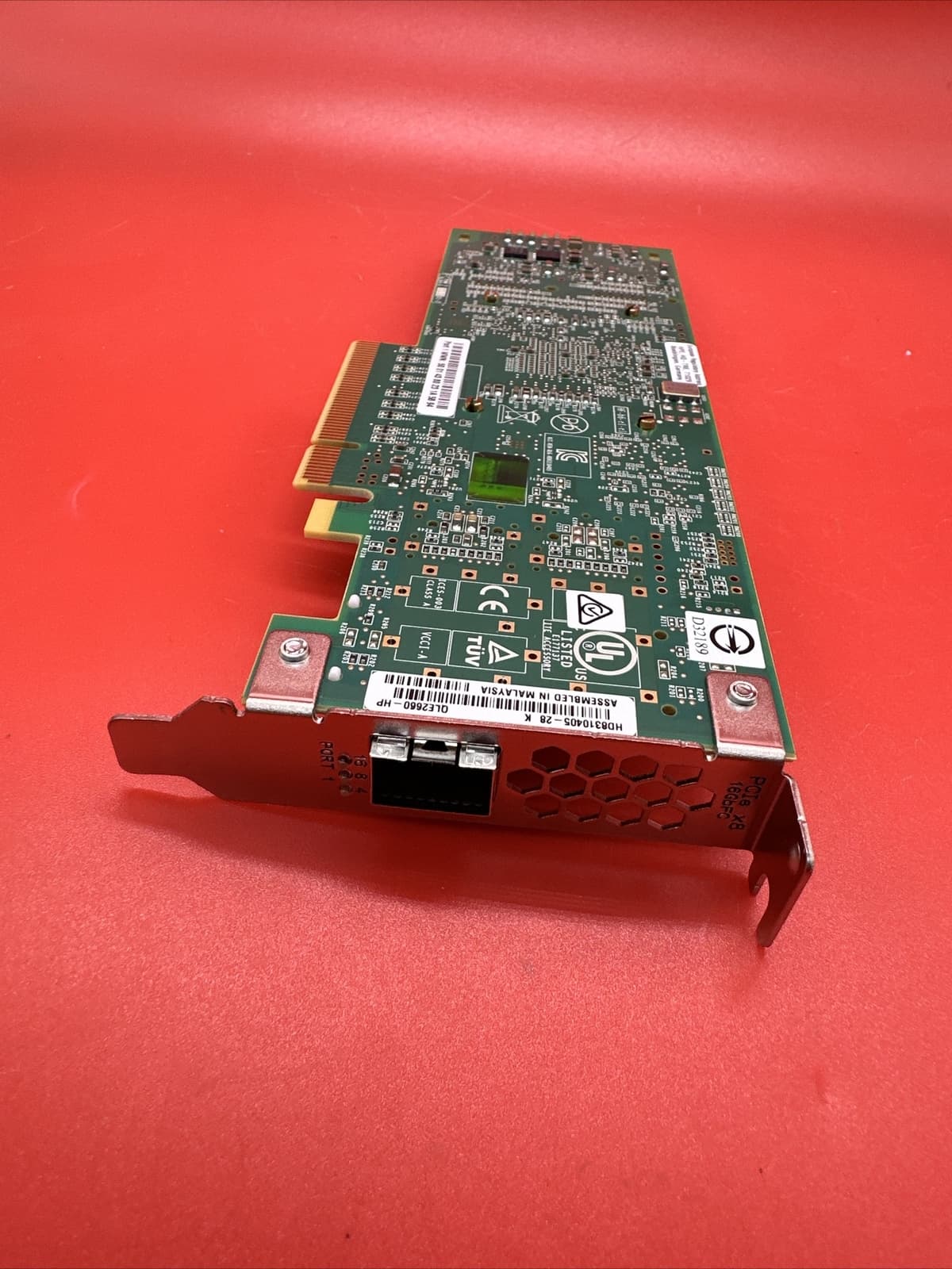 HPe QW971A SN1000Q 699764-001 16Gb SP FC Host Bus PCIe Half Height Adapter Wired - Image 6