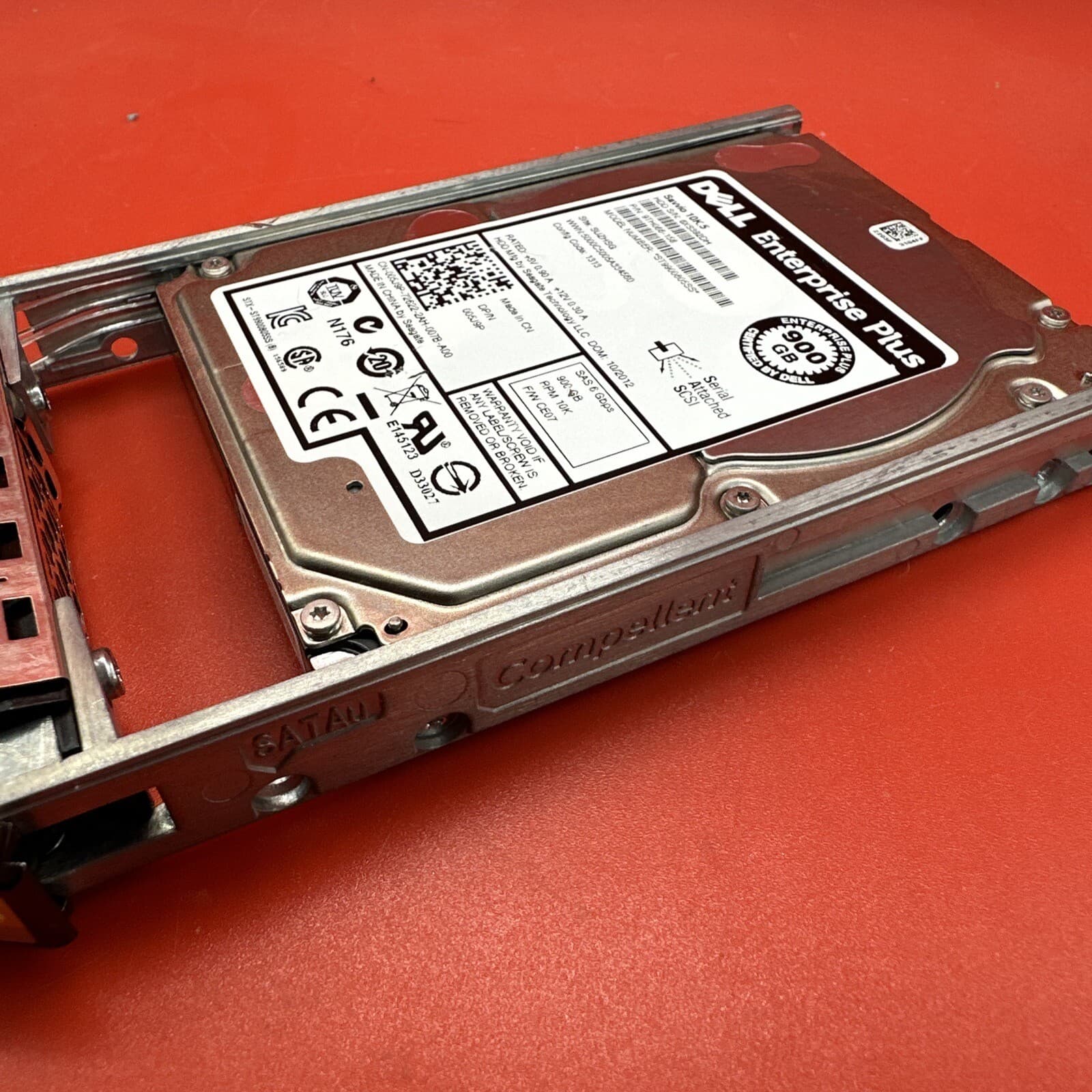 Dell Compellent 05J9P 005J9P 900G SAS 6Gbps 10K 2.5 In Tray ST9900805SS Silver - Image 5