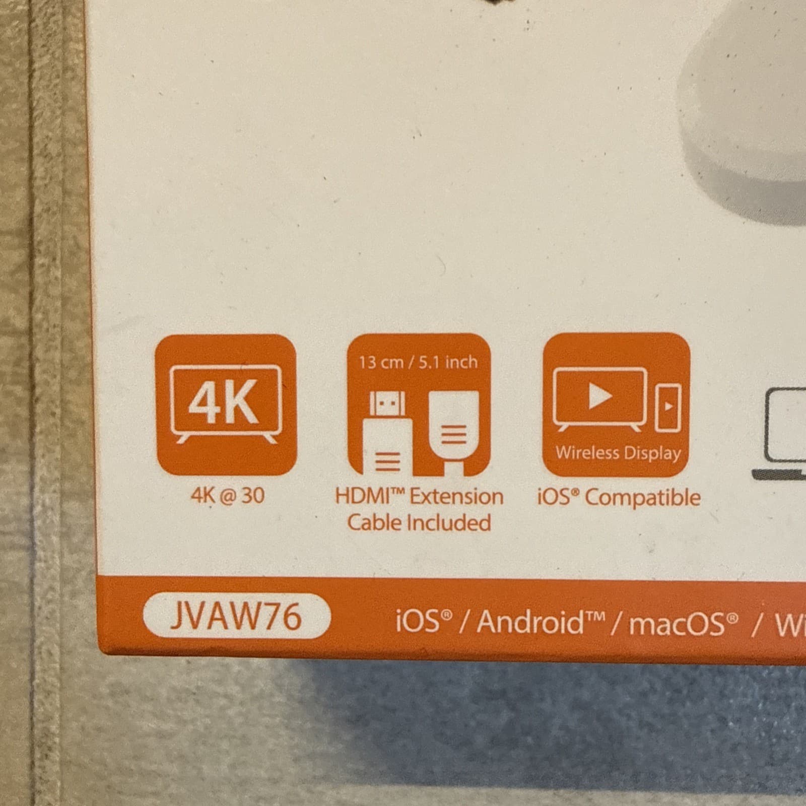 J5 Create Screen Cast 4k Wireless Display Adapter - Image 2