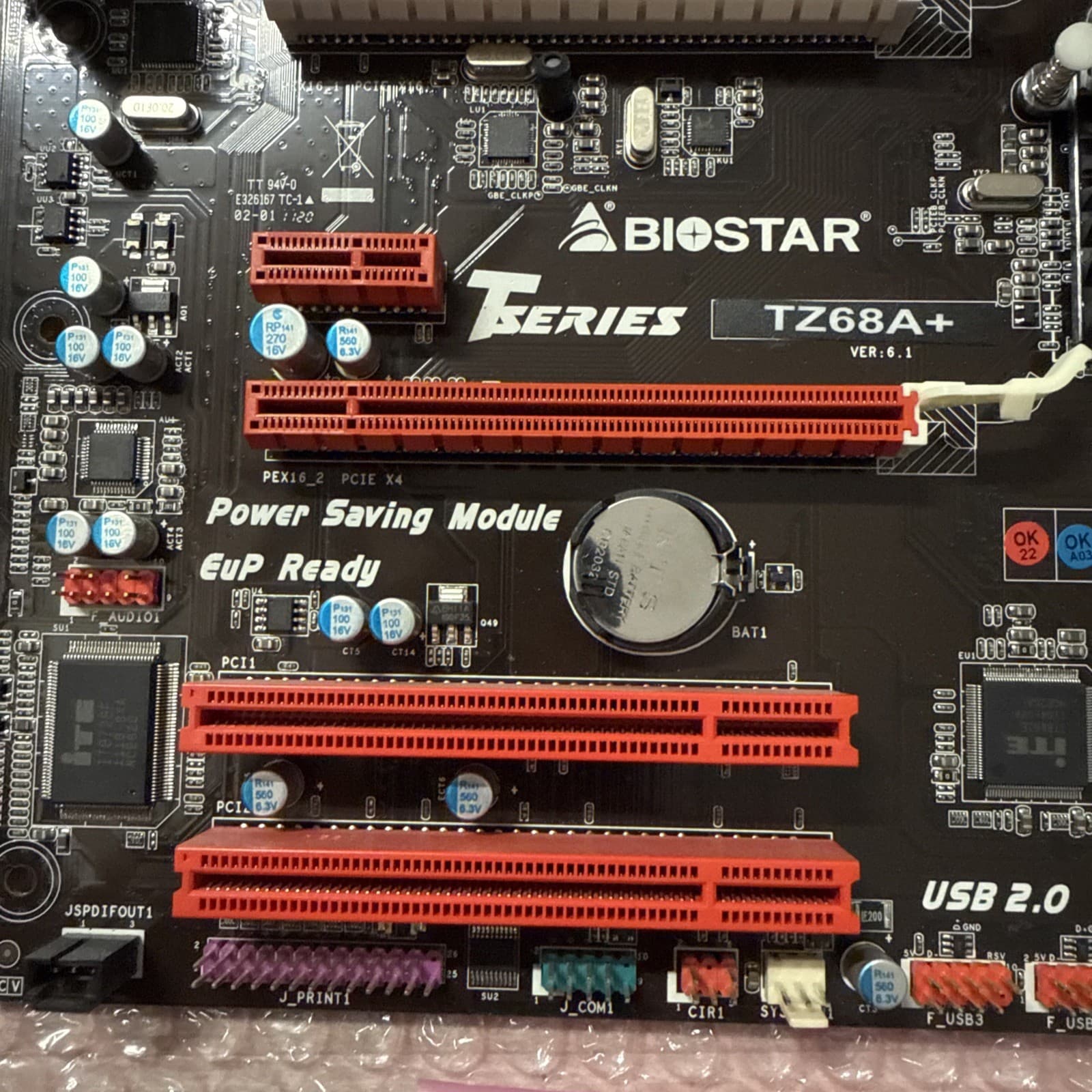 Biostar TZ68A+ Ver. 6.x, LGA 1155, Intel Motherboard Biostar TZ68A + Ver . 6.x - Image 8