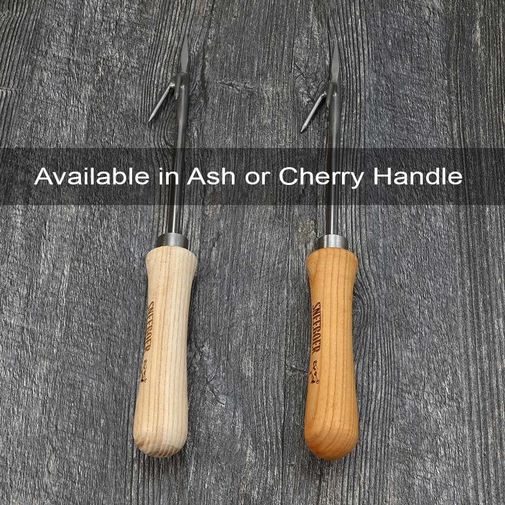 Sneeboer Wrotter Garden Weeder Stainless Steel Hand-Forged Cherry Weeding NEW - Image 2