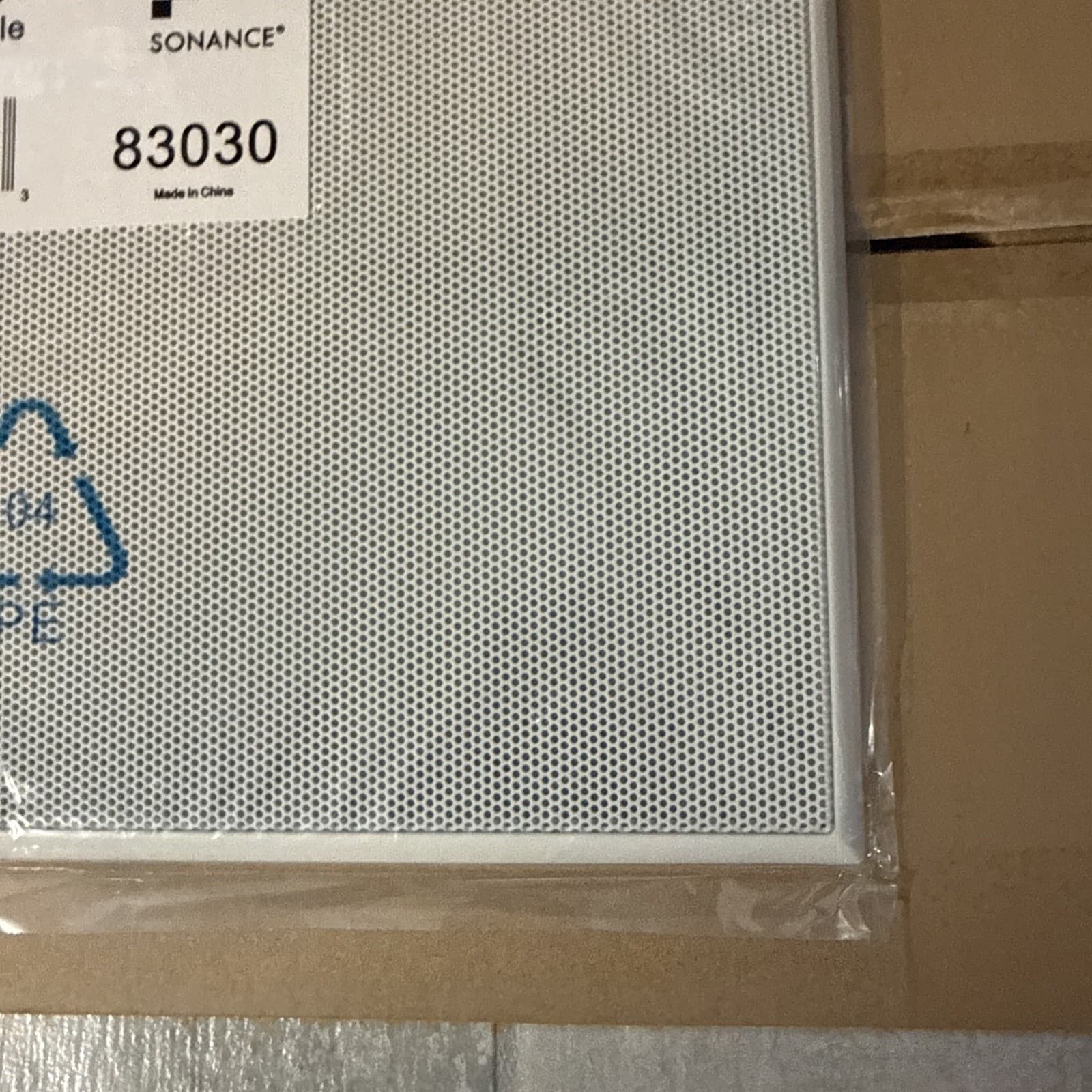 Sonance - VP6SQ Square Adapter & Grille Single Paintable White NEW!! 6.5" - Image 4