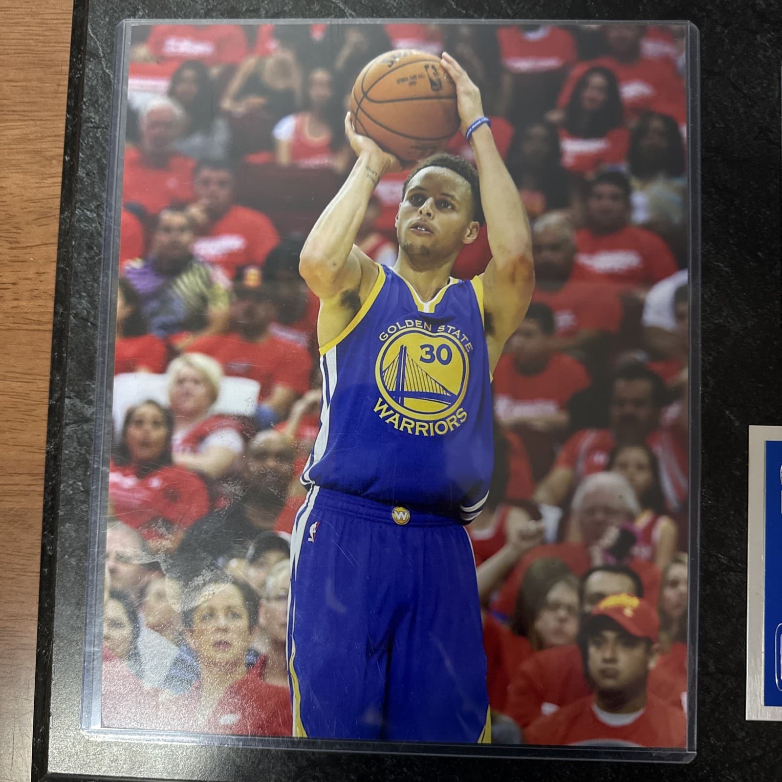 Stephen Curry Season Ticket Panini Contenders Golden State Warriors Plaque - Image 2
