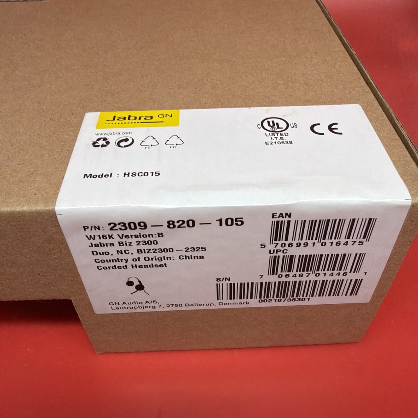 Jabra BIZ 2300 GSA Duo USB UC Overthe Head Corded PC Headset GSA 2399-829-109 - Image 4