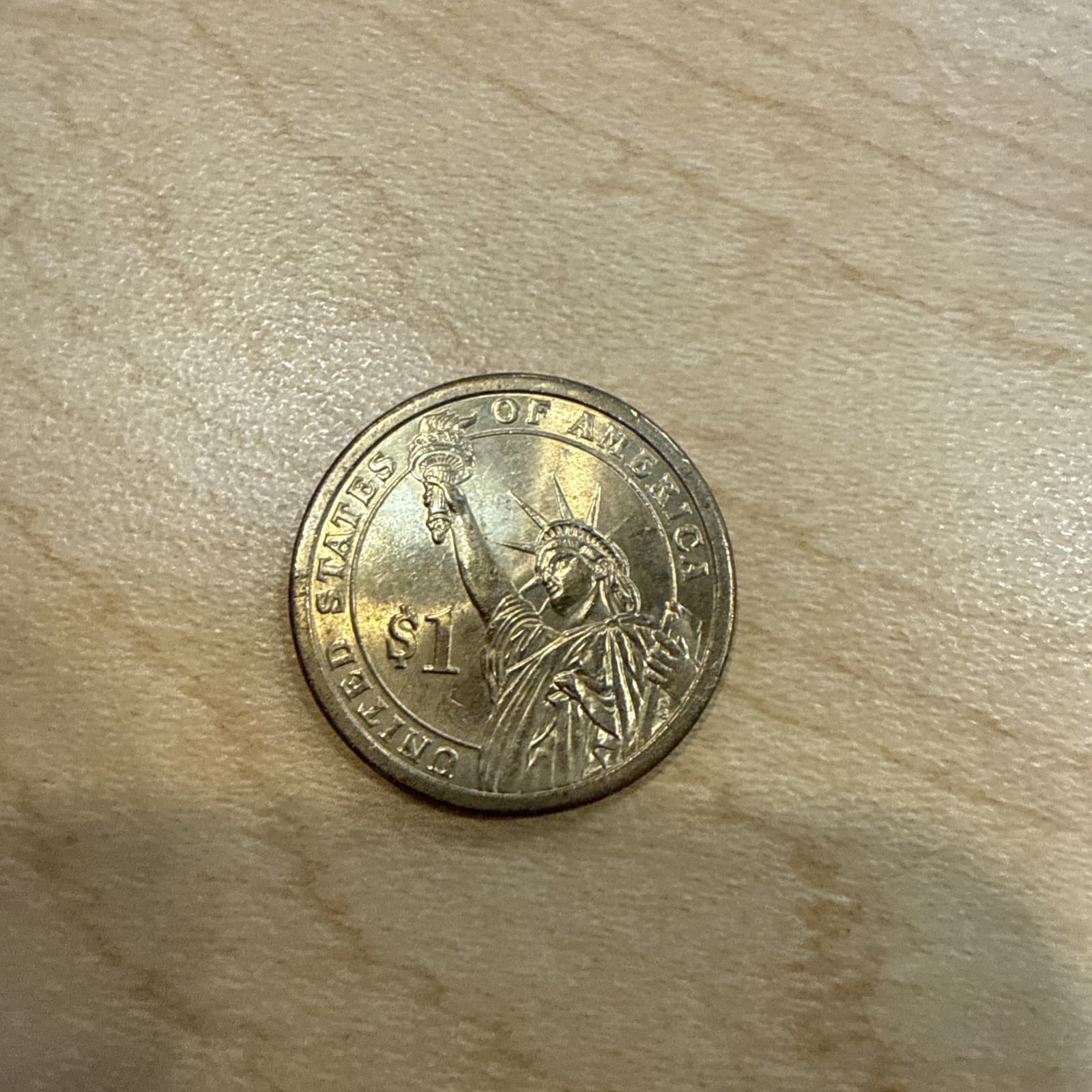 2007-P $1 Thomas Jefferson Position A Presidential Dollar - Image 2