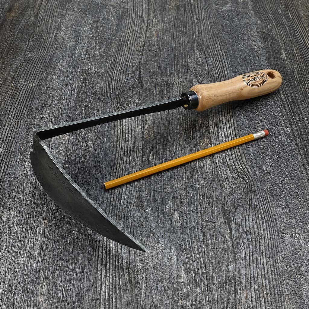DeWit Korean Hand Hoe Boron Steel Ash Handle Hand-Forged Right Hand Dutch NEW - Image 6