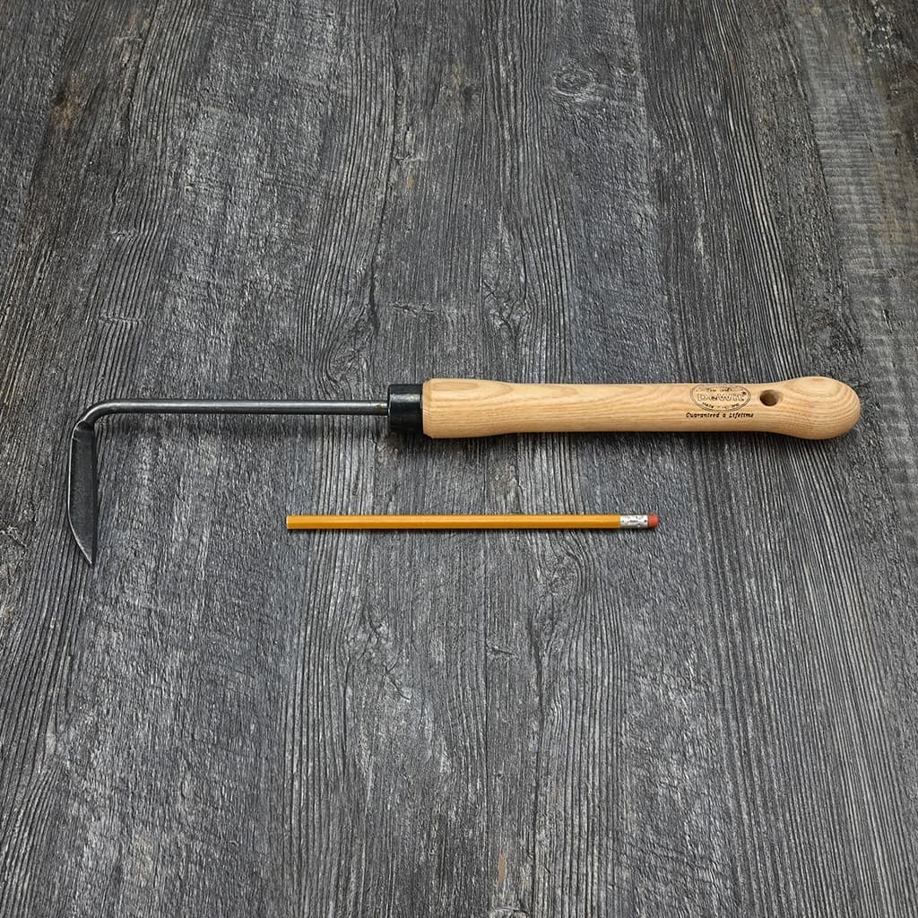 DeWit Cape Cod Weeder Mid-Size Handle Garden Hoe Boron Steel Ash Handle NEW - Image 4