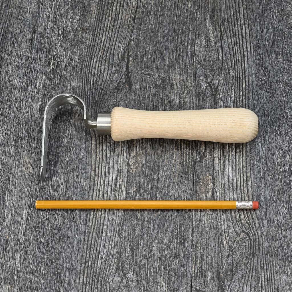 Sneeboer Weeding Finger Hand Weeder Stainless Steel Hand-Forged Cherry Dutch NEW - Image 5