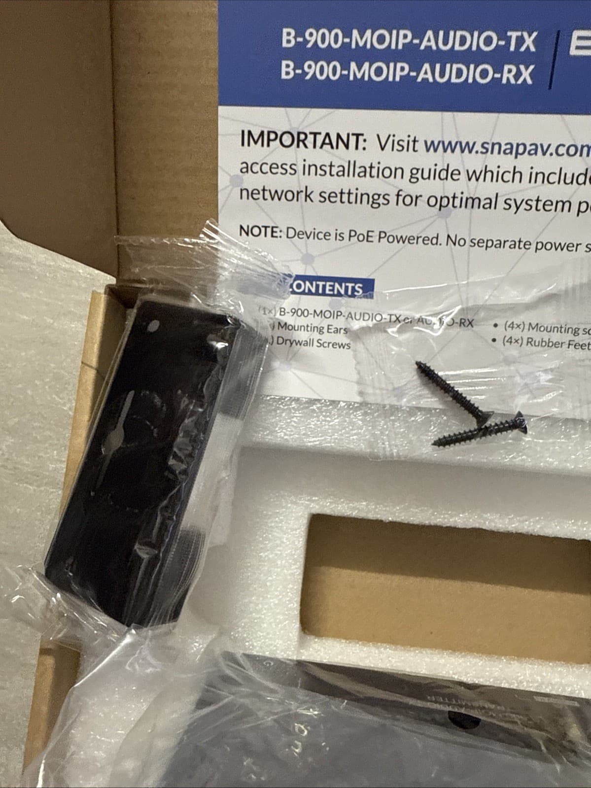 Binary B-900-MOIP-AUDIO-TX MoIP Audio Transmitter Media Over IP Black RJ45 - Image 7