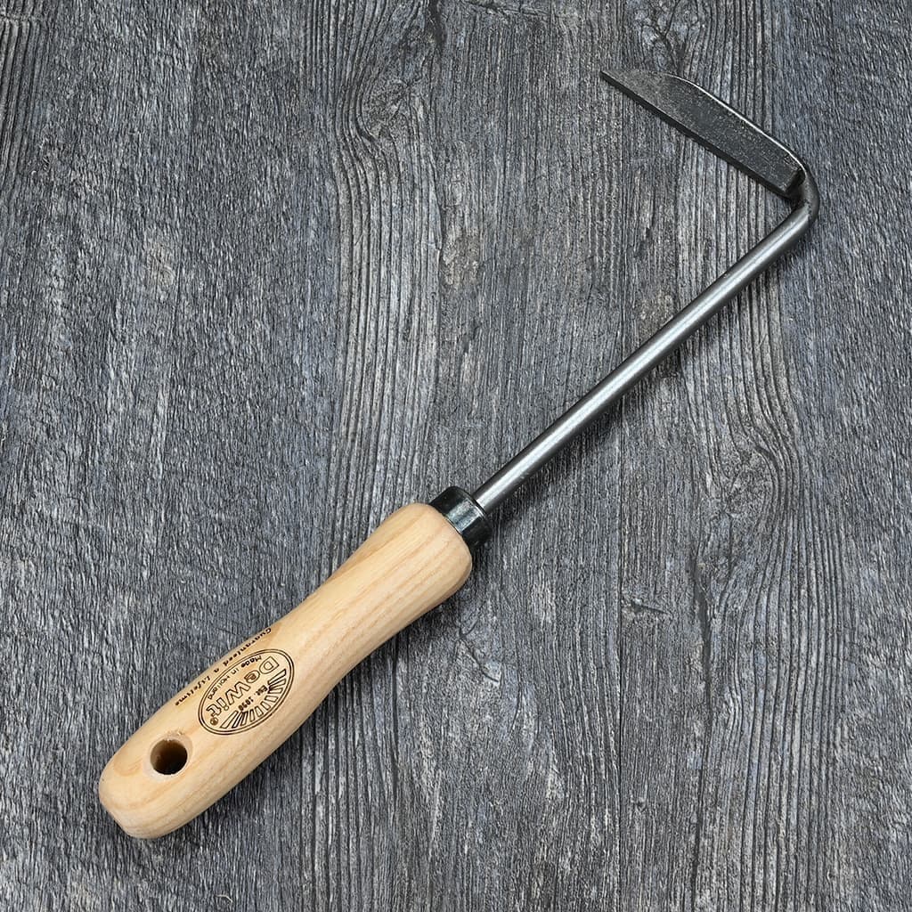 DeWit Cape Cod Weeder Garden Hoe Boron Steel Ash Handle Hand-Forged Dutch NEW - Image 3