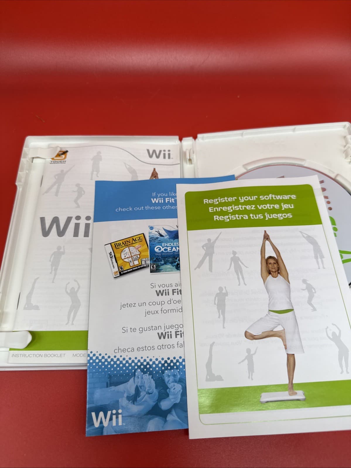 Wii Fit (Nintendo Wii, 2008) - Manual Included RVLRFNEUSA Fitness & Health - Image 6