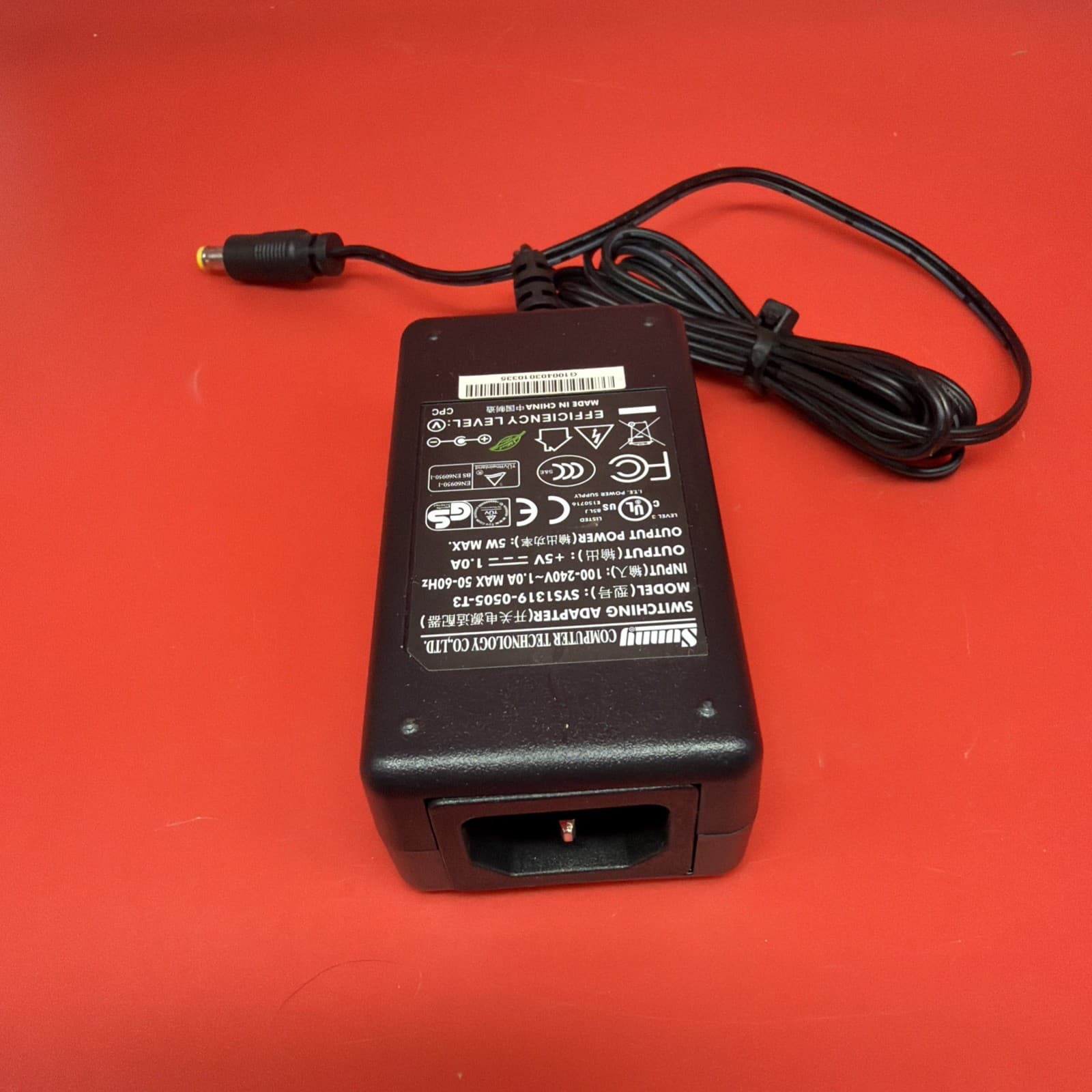 Sunny Computer Technology SYS1319-0505-T3 5w Power Supply - Image 3