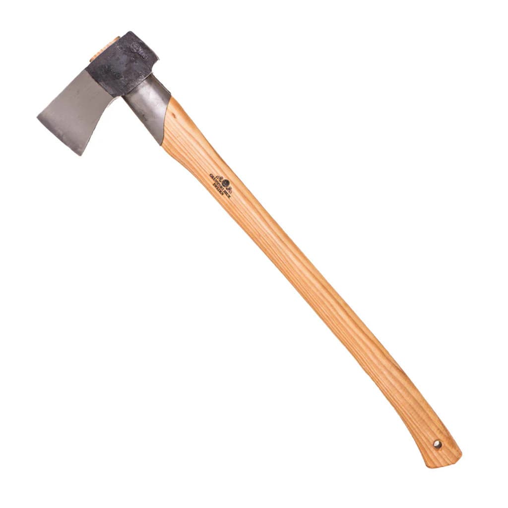 Gränsfors Bruk Large Splitting Axe Hand-Forged Hickory Handle 27 inch NEW
