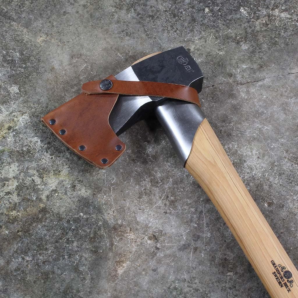 Gränsfors Bruk Large Splitting Axe Hand-Forged Hickory Handle 27 inch NEW - Image 5