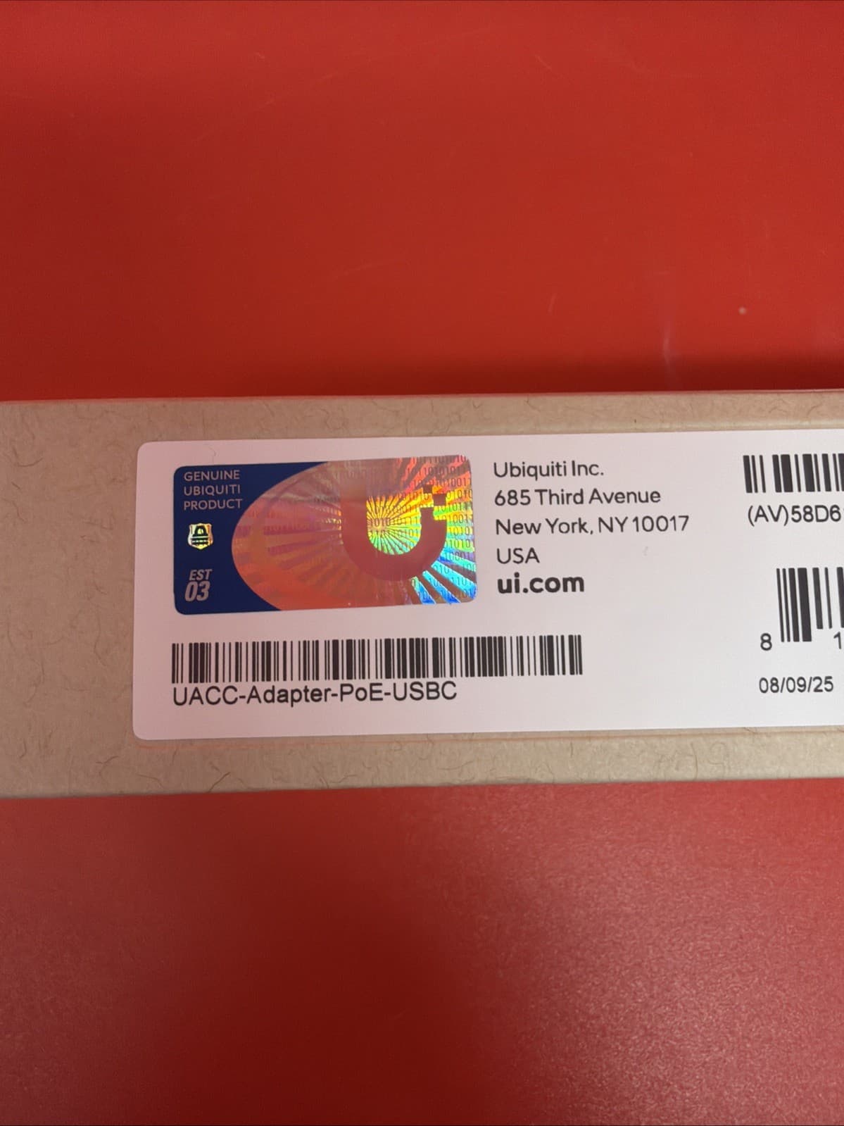 Ubiquiti UACC-Adapter-PoE-USBC PoE To USB-C Adapter - Image 3