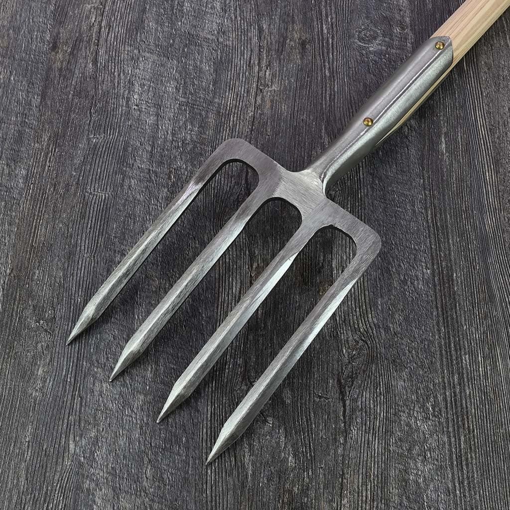 Sneeboer Large Garden Digging Fork - D Handle Stainless Steel Hand-Forged NEW - Image 3
