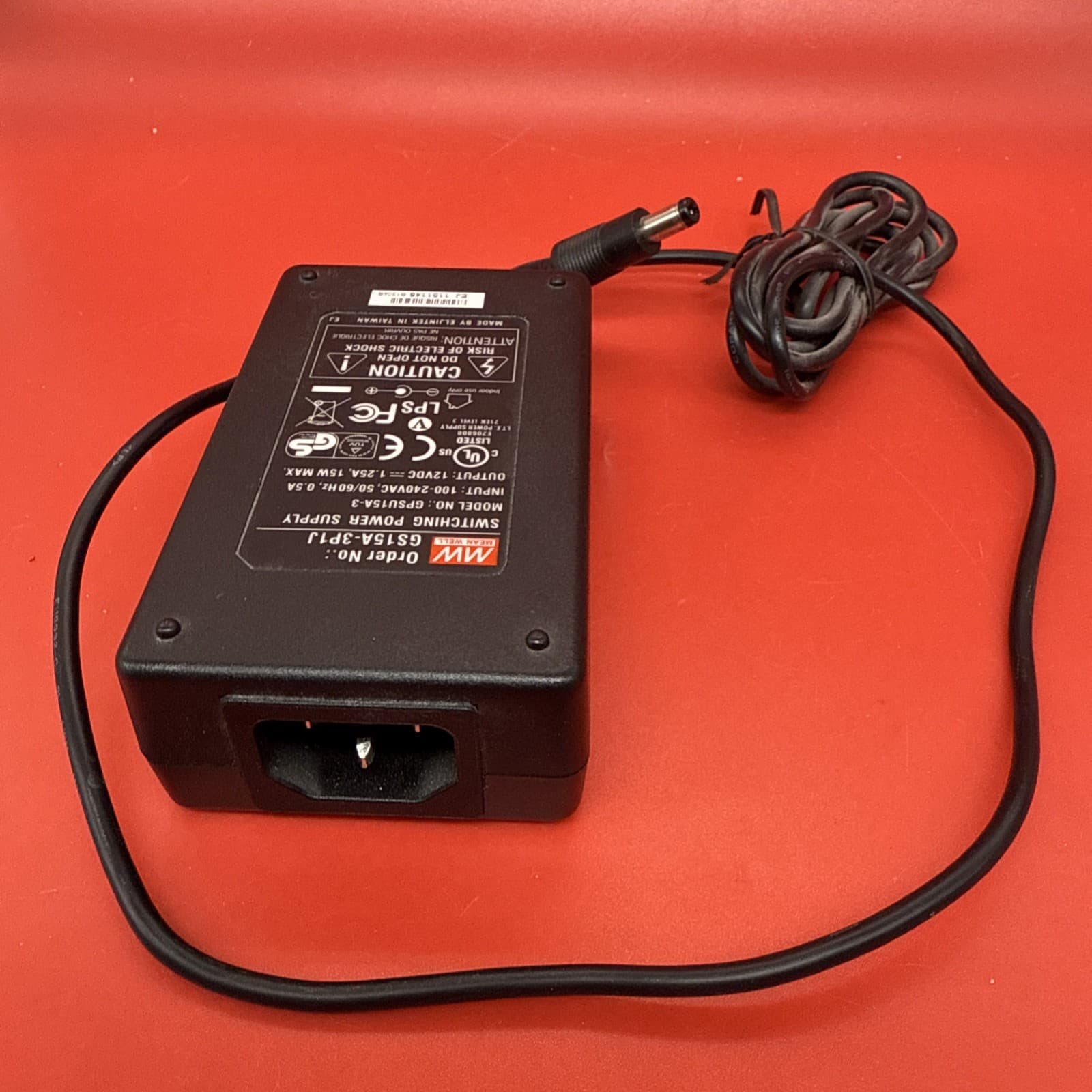 Mean Well GS15A-3P1J Switching Power Supply GPSU15A-3 15 Watt Power Adapter - Image 4