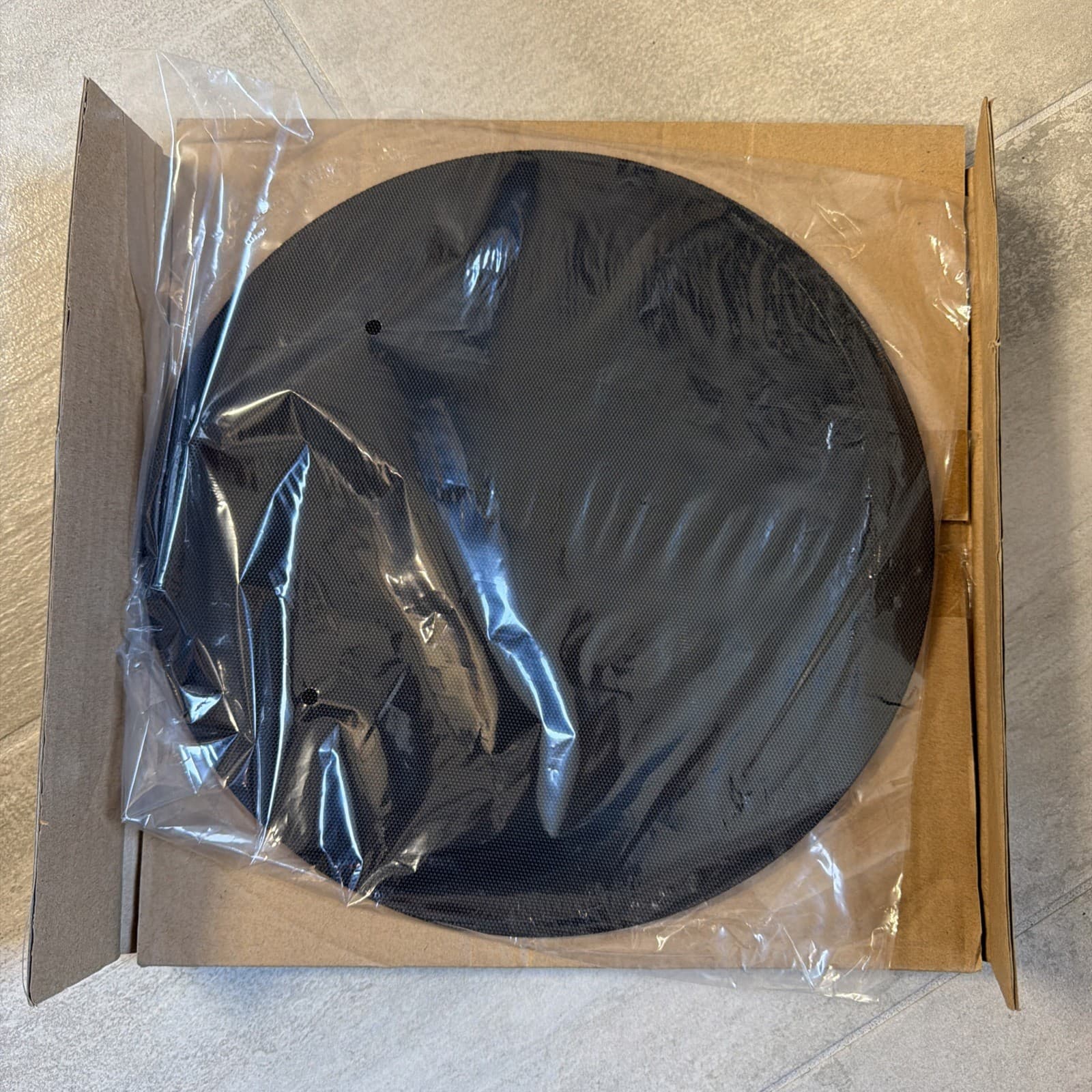 10.5” Black Metal Speaker Grill New