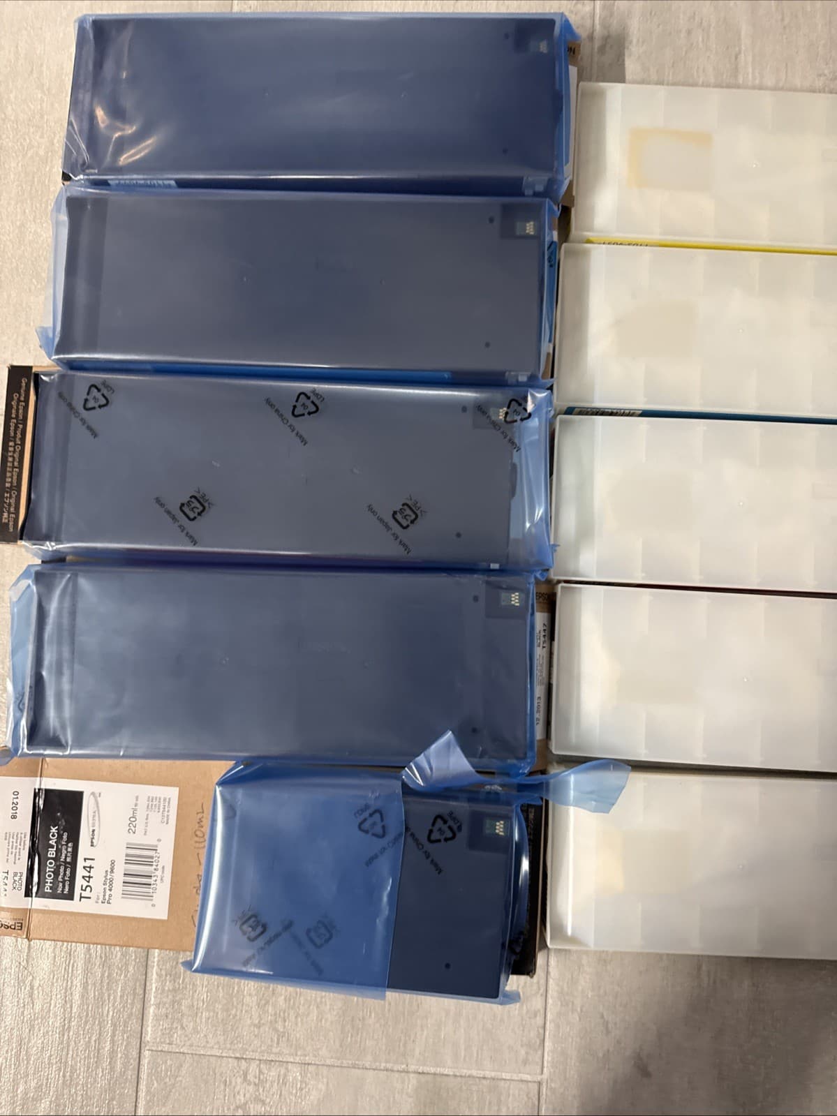 Epson Stylus Pro 4000 13 Empty Ink Cartridges OEM Genuine/Original For Epson - Image 6