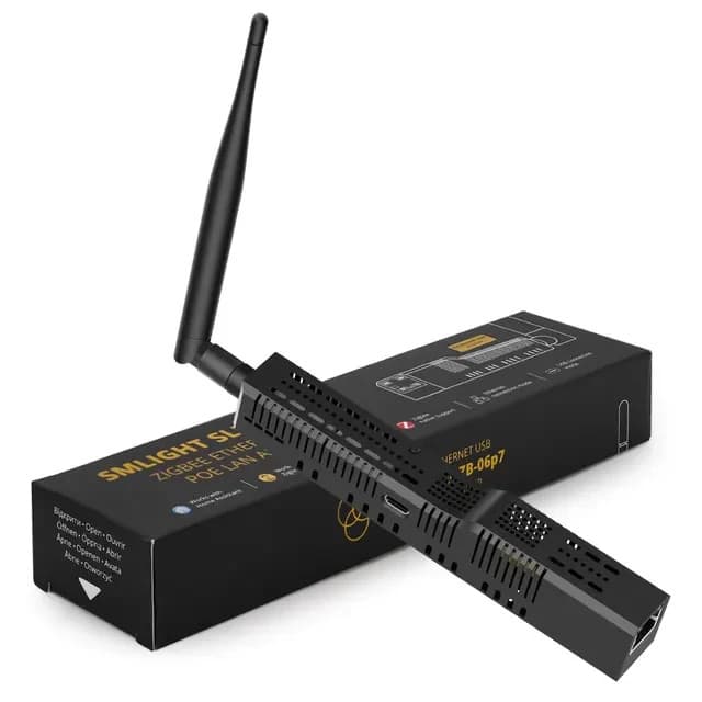 SMLIGHT Zigbee POE Ethernet Adapter Smart Hub Smart Home SLZB-06p7 NEW